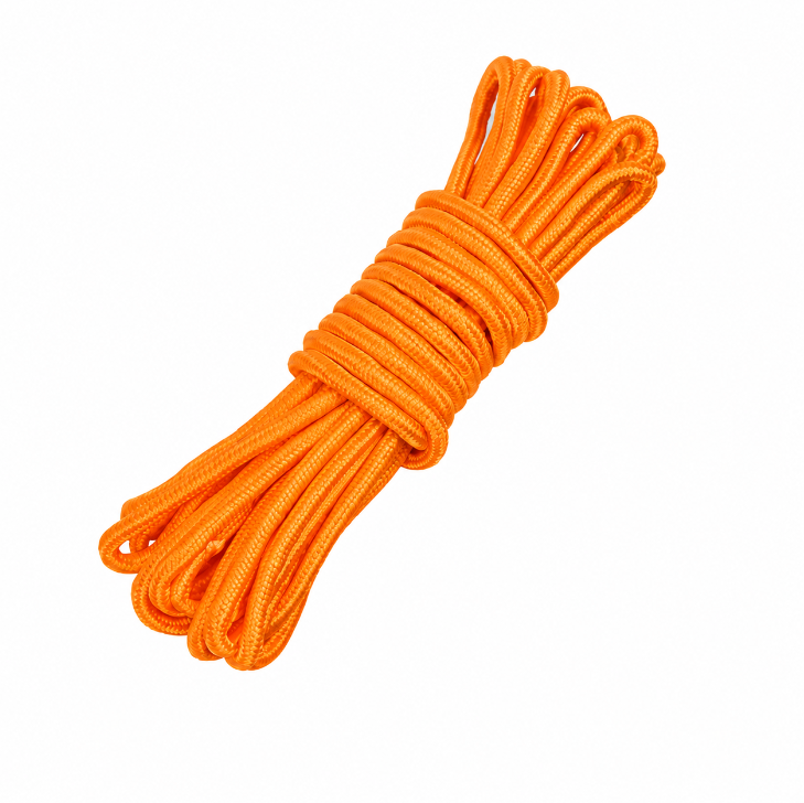 Braided Tie-Down Cord for Shade Net - 6 Colors, Weather-Rated