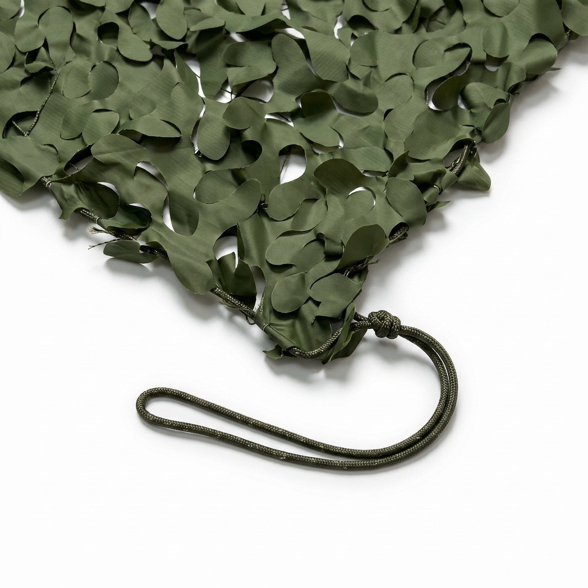 Olive Triangle Shade Net for Garden & Leafy Patio - 3-Point