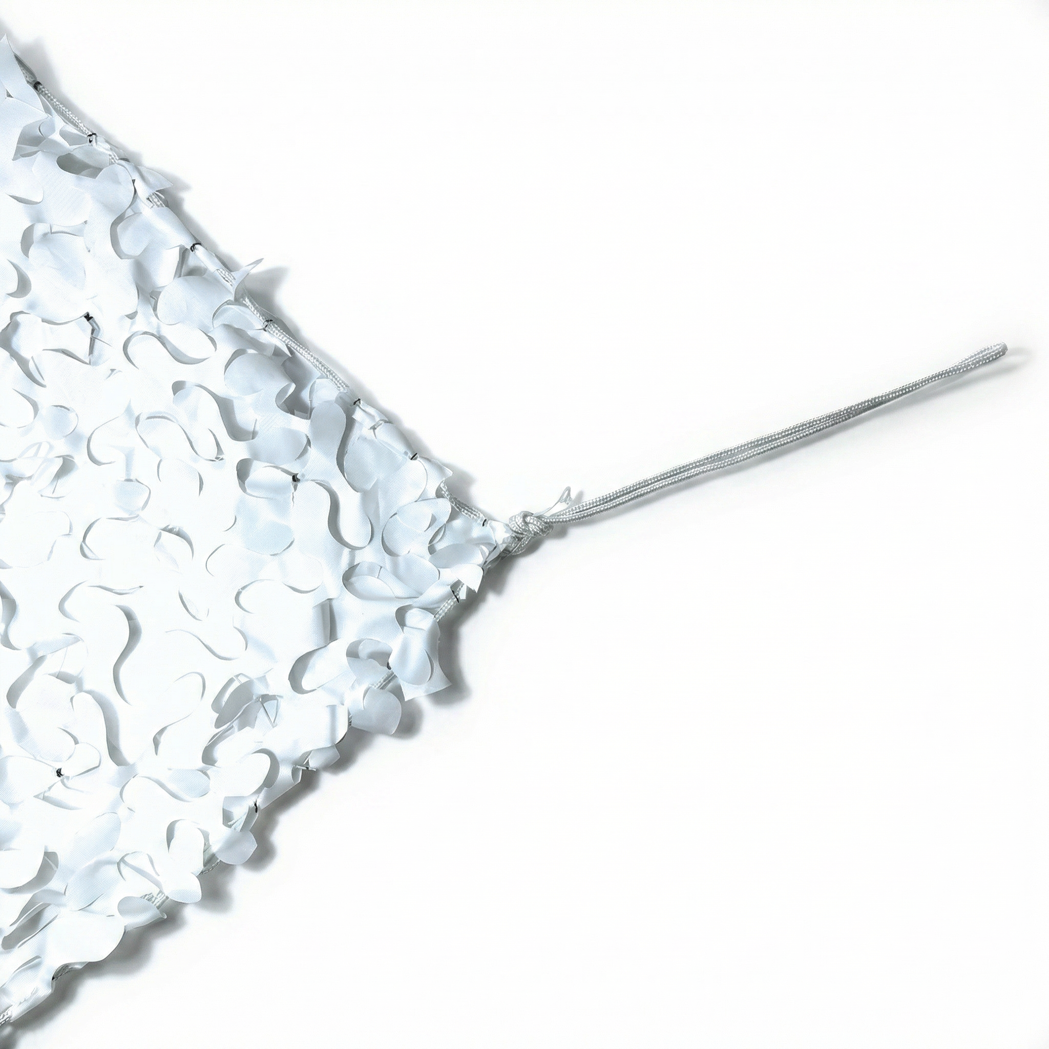 White Reinforced Shade Net for Patio & Pergola - UV Treated